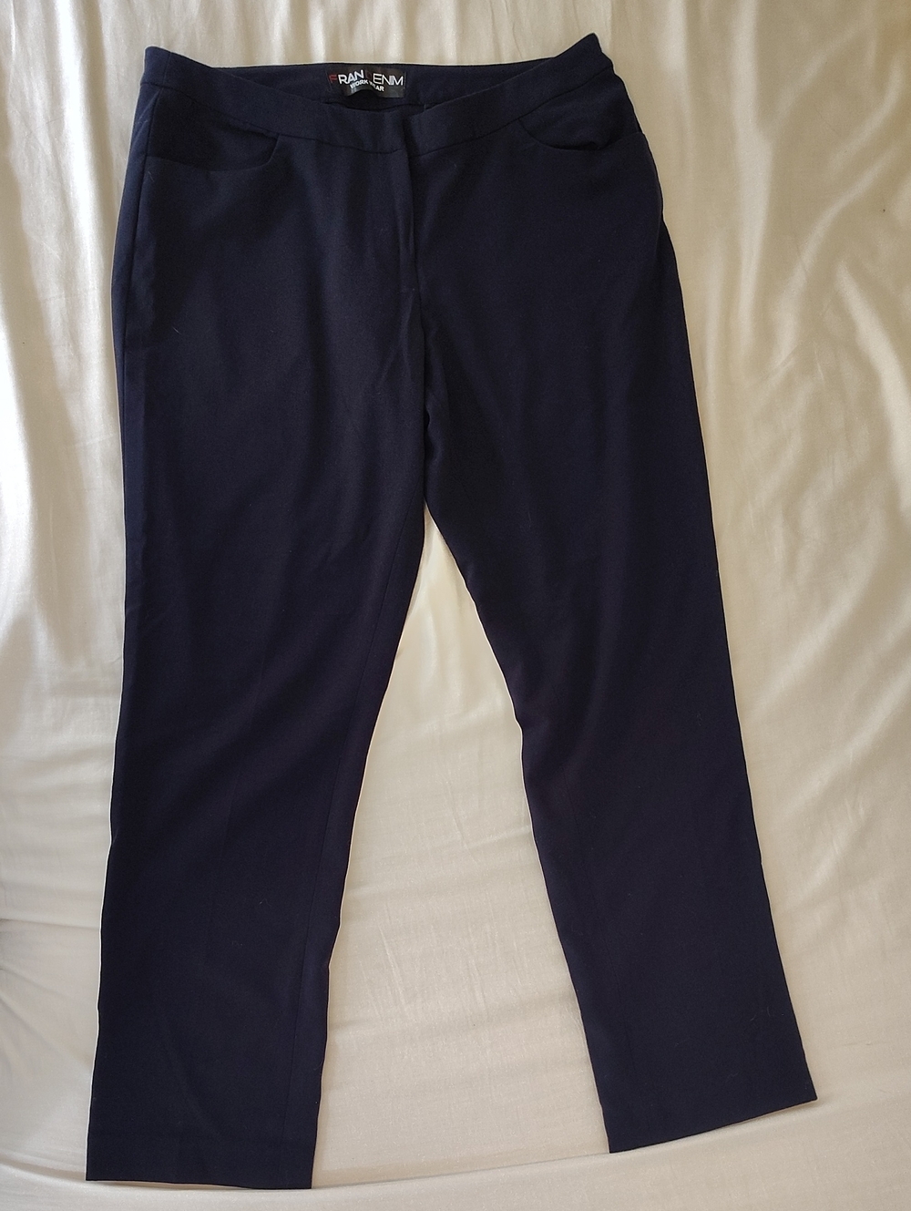Fran Denim Carol Straight-Leg Work Pants for Women